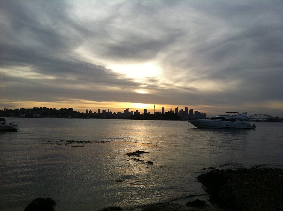 Coucher de soleil à Sydney