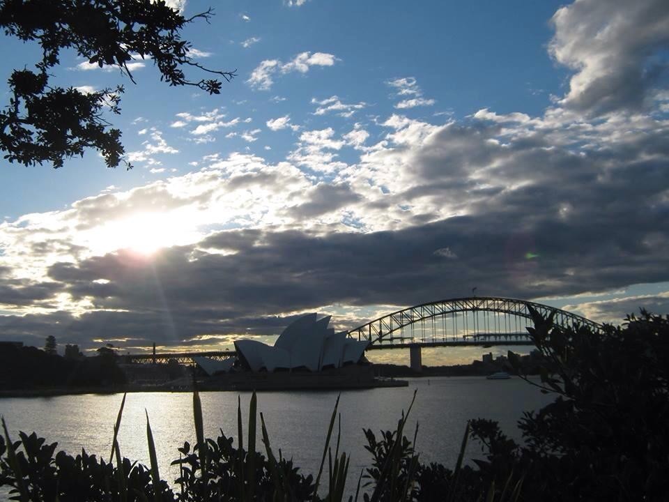 Coucher de soleil à Sydney