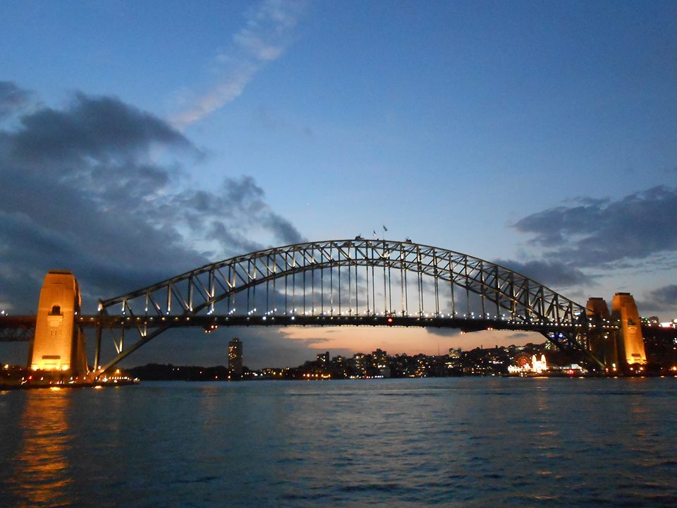 Coucher de soleil à Sydney