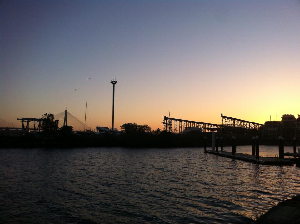Coucher de soleil à Sydney