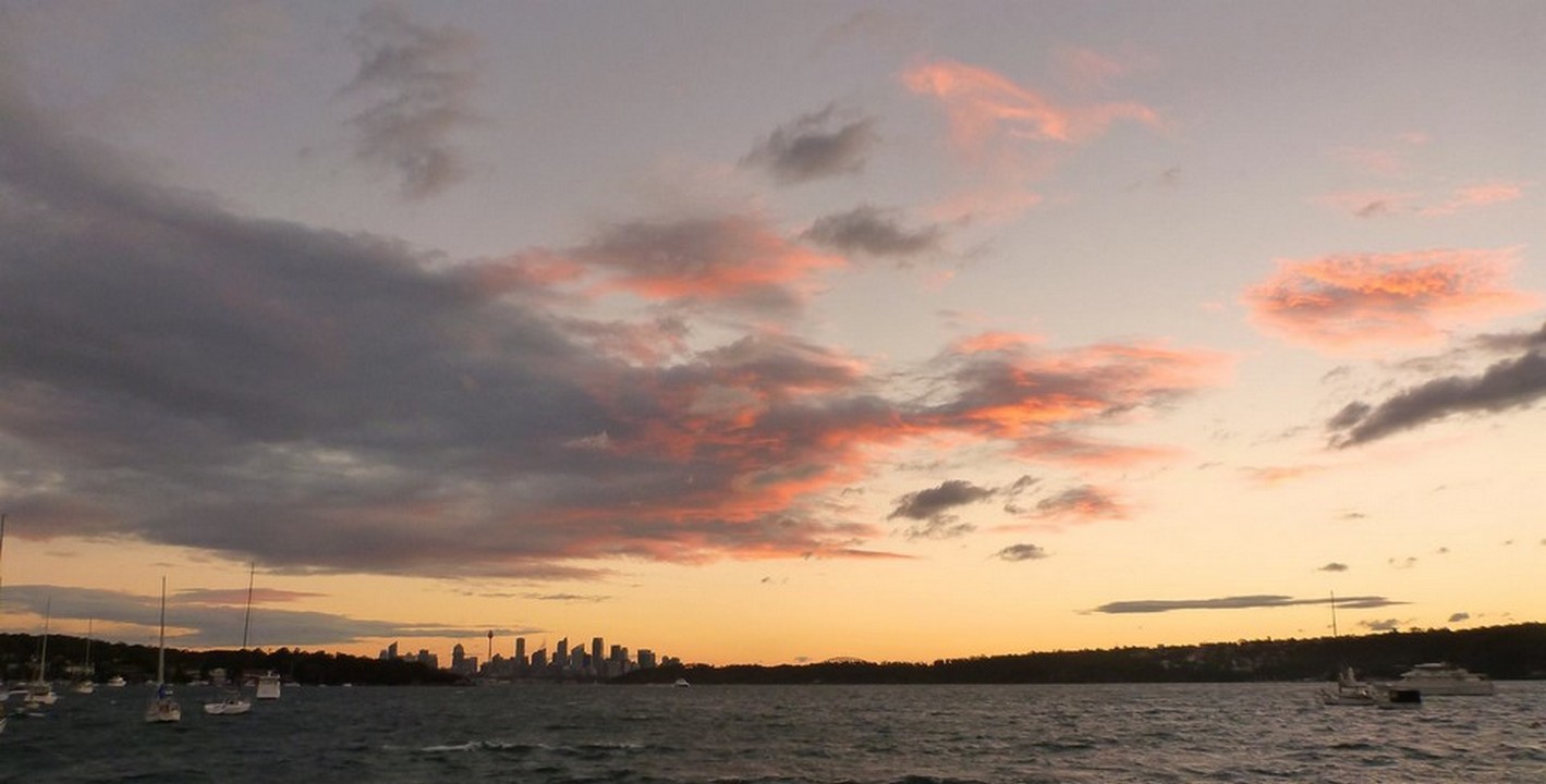 Coucher de soleil à Sydney