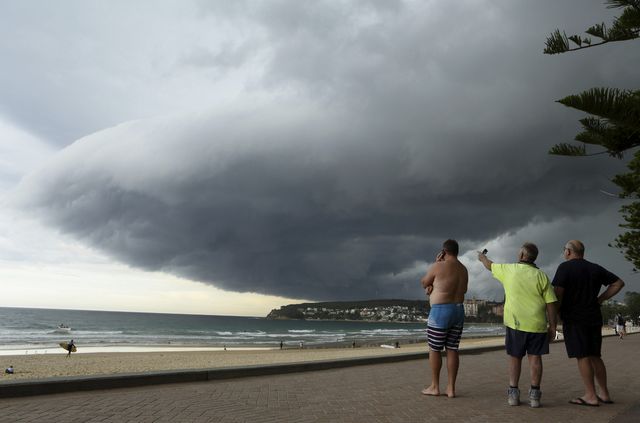 Un orage à Sydney Un orage à Sydney