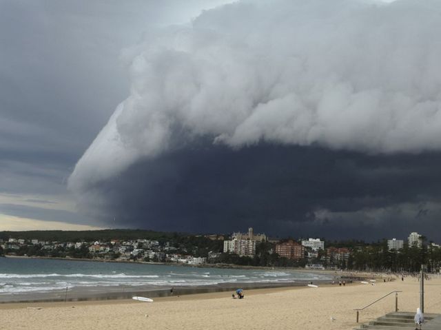Un orage à Sydney Un orage à Sydney