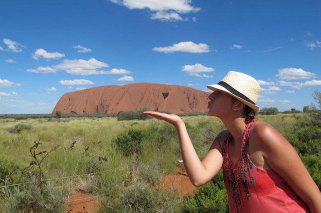 Photo à ULURU en Australie
