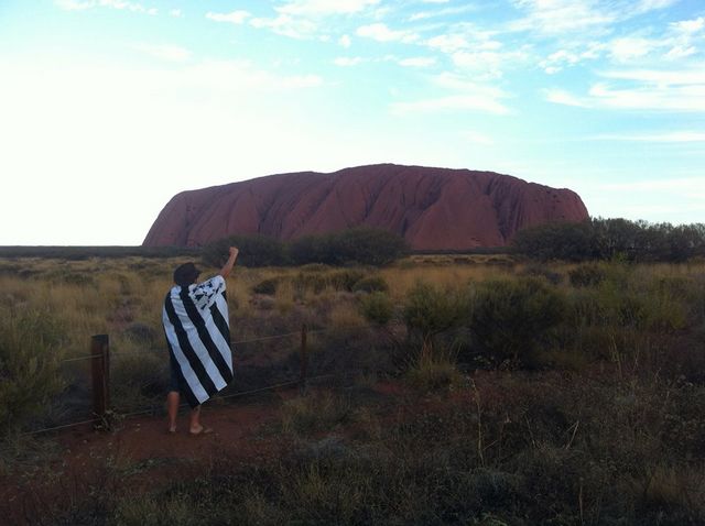 Photo à ULURU en Australie