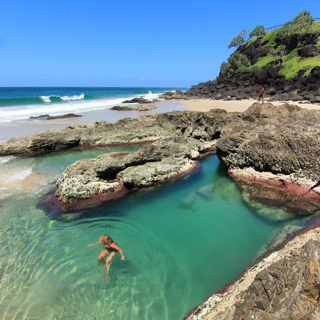 Snapper Rocks Gold Coast