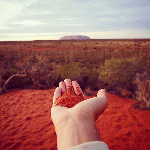 Outback Australie Terre ROUGE