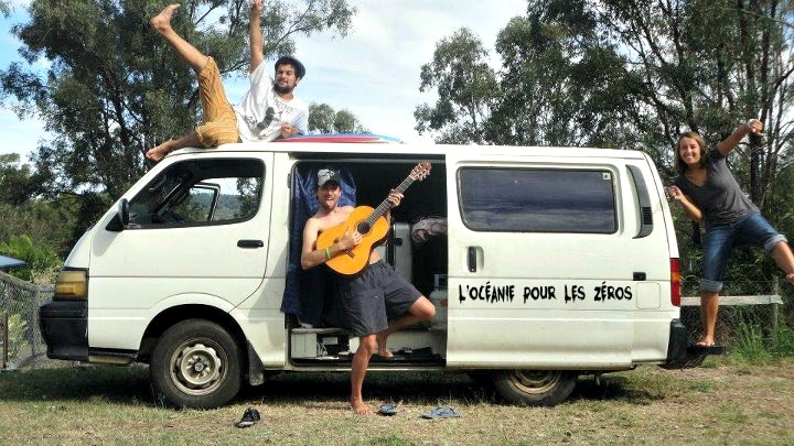 Le van en Australie , L'Océanie pour les zéros