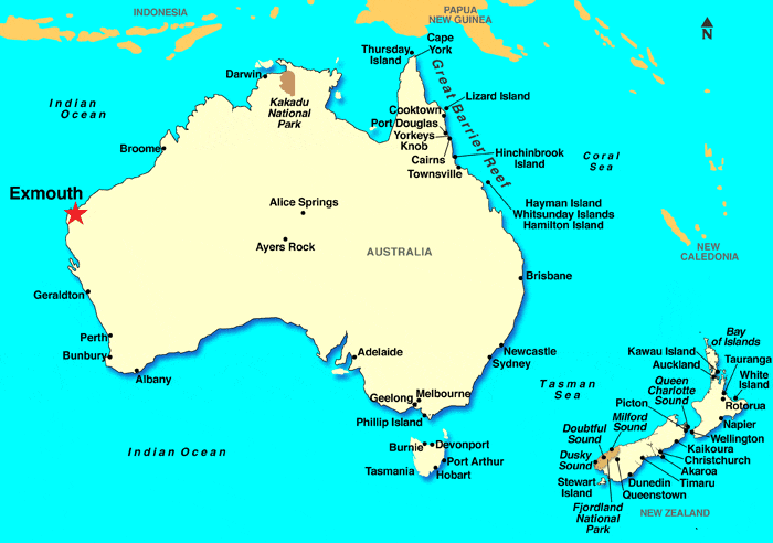 Exmouth Australie