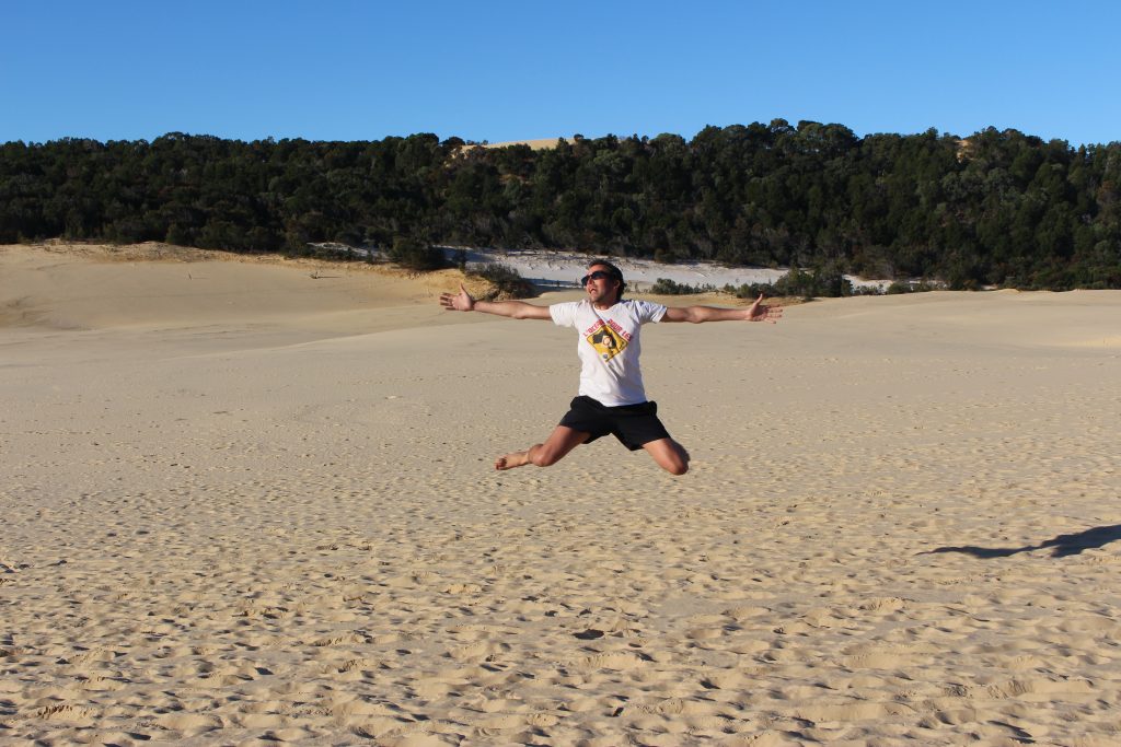 Hammerstone Sandblow, Fraser Island