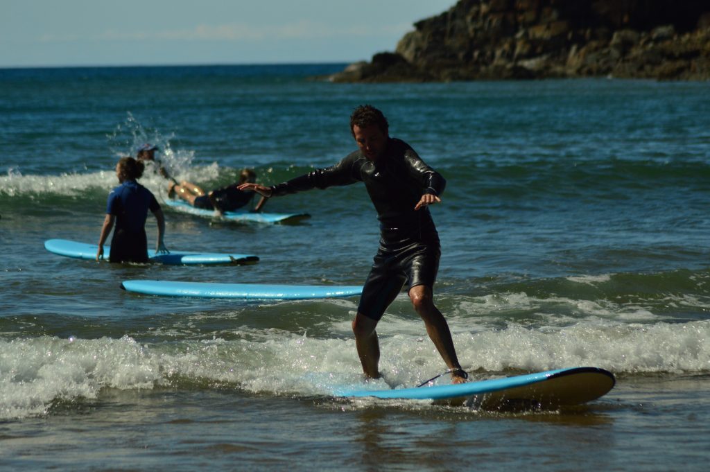 apprendre le surf en Australie