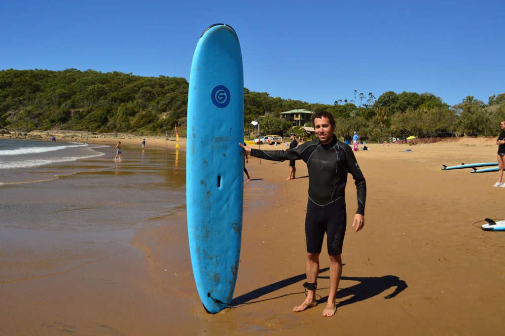 apprendre le surf en Australie