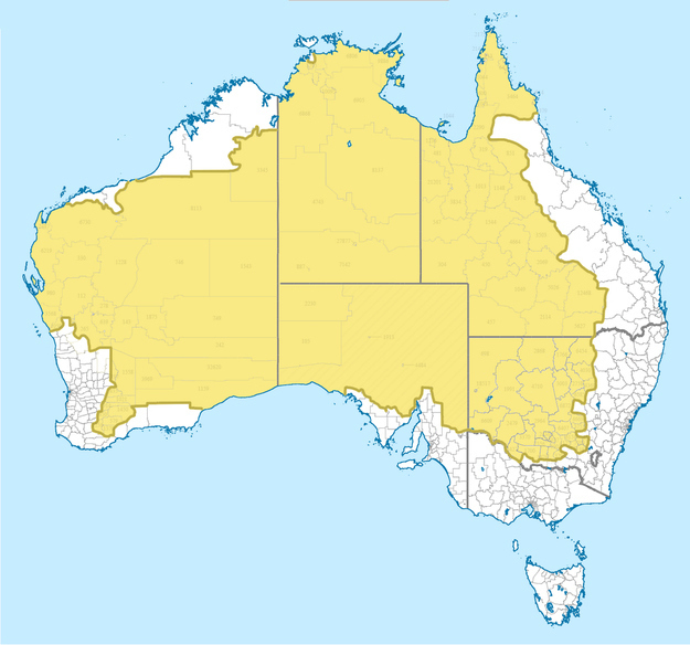 superficie de l'Australie