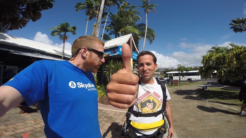 Saut en parachute Mission Beach Australie