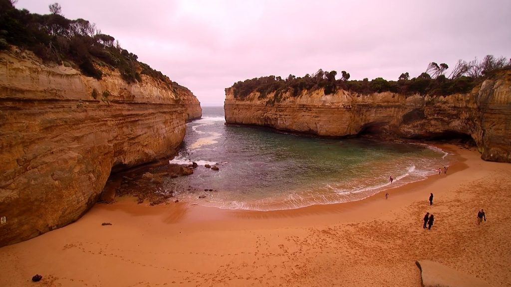 Great Ocean Road, plage grandiose