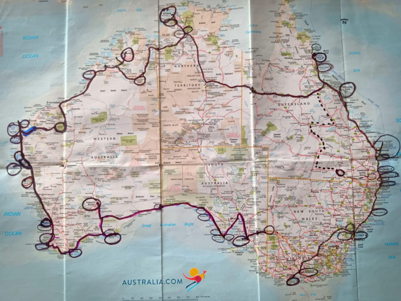 Road trip en Australie 