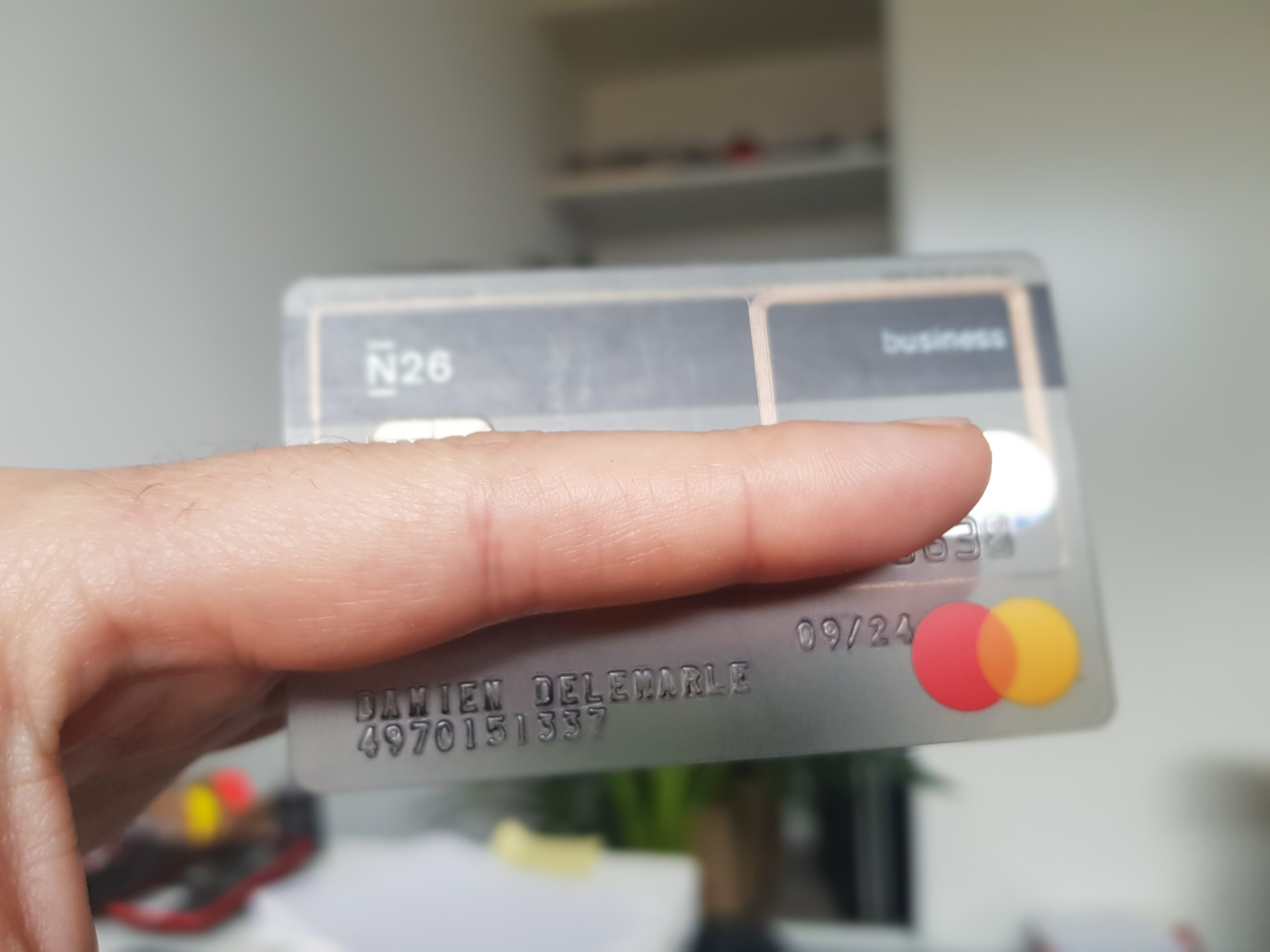 N26 carte visa