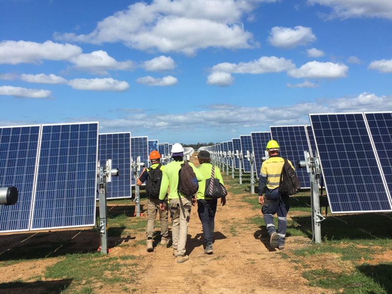 panneau solaire australie