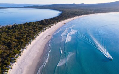 Voyager sur l’île de Maria Island en Tasmanie