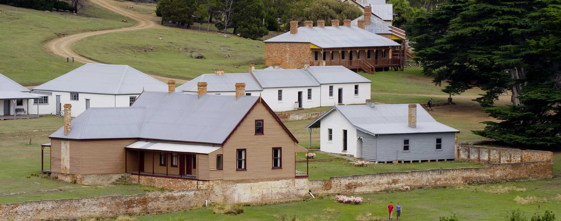 L'ancien centre pénitencier de Maria Island en Tasmanie transformé en hôtel pour les voyageurs