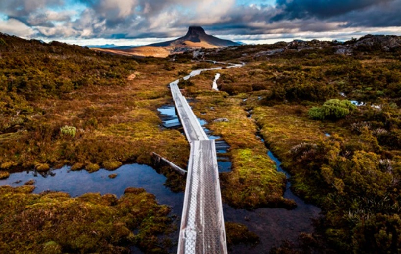 Le sentier rocambolesque de l'Overland Track en Tasmanie