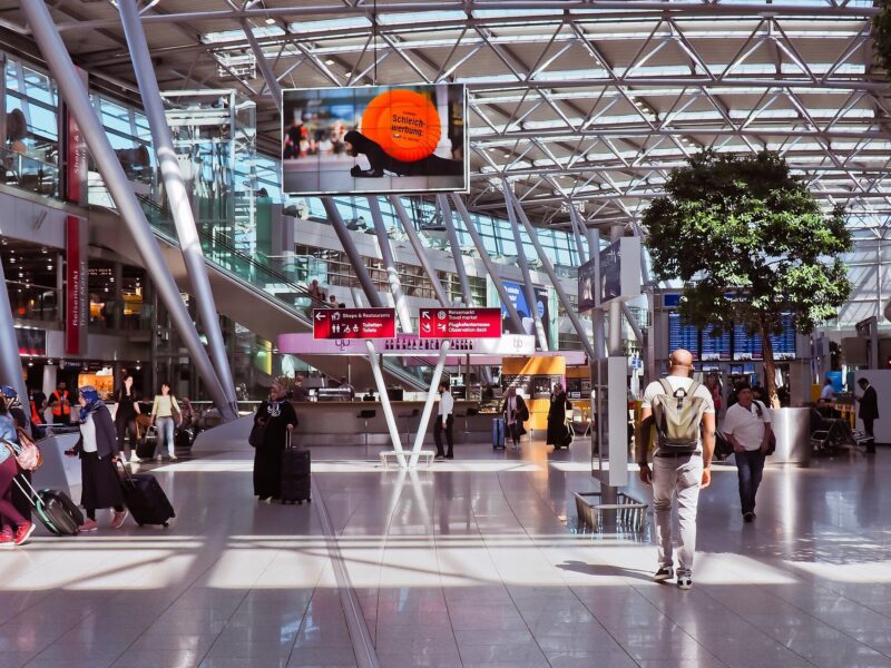 Représentation d'un aéroport pour représenter la recherche de vols pour l'Australie