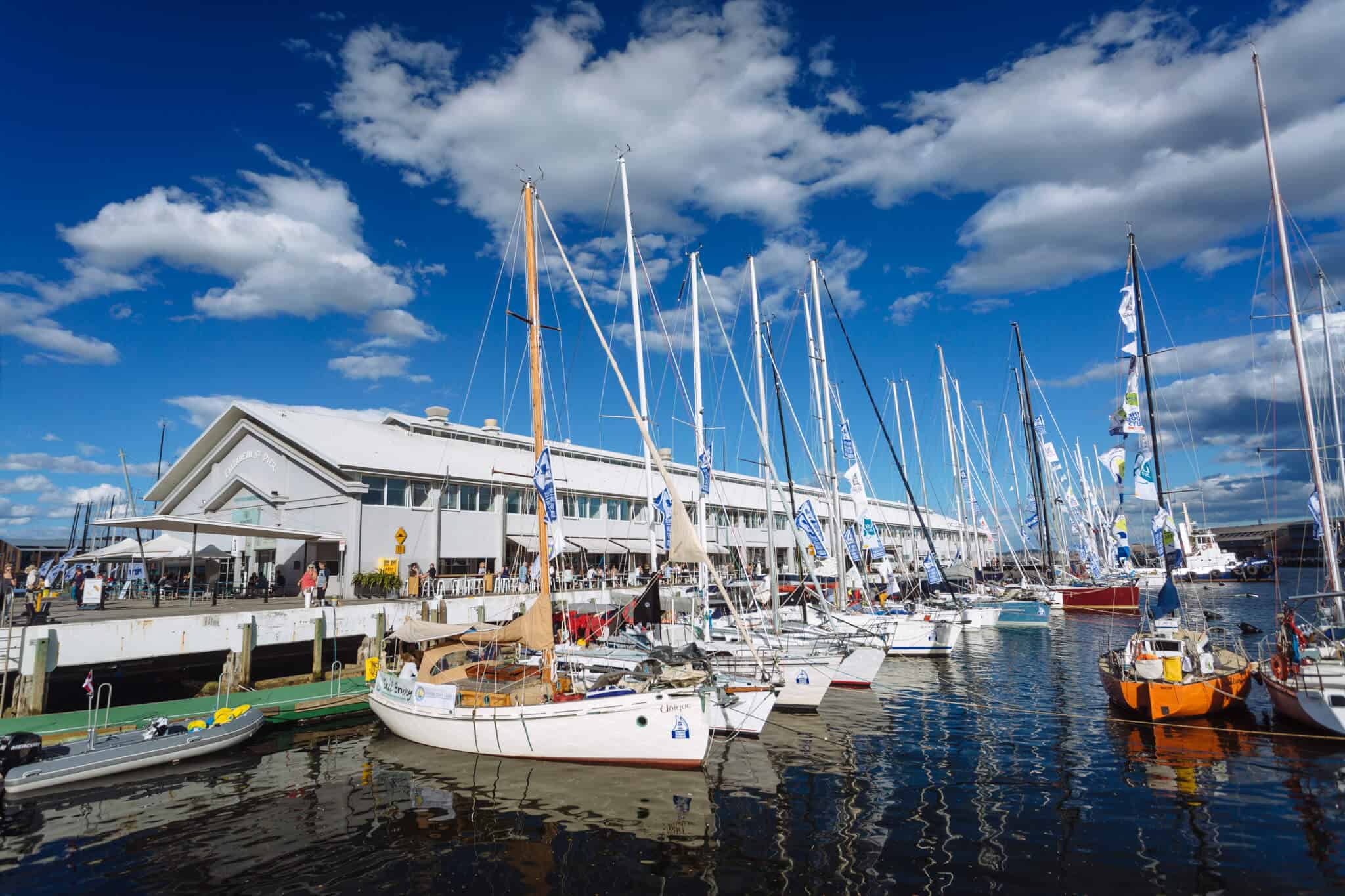 Constitution Dock, zone portuaire de Hobart en Tasmanie