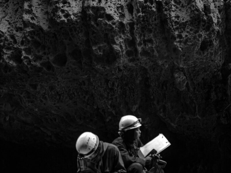 Des mineurs dans une mine en Australie