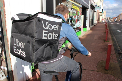 livreur uber eats en Australie