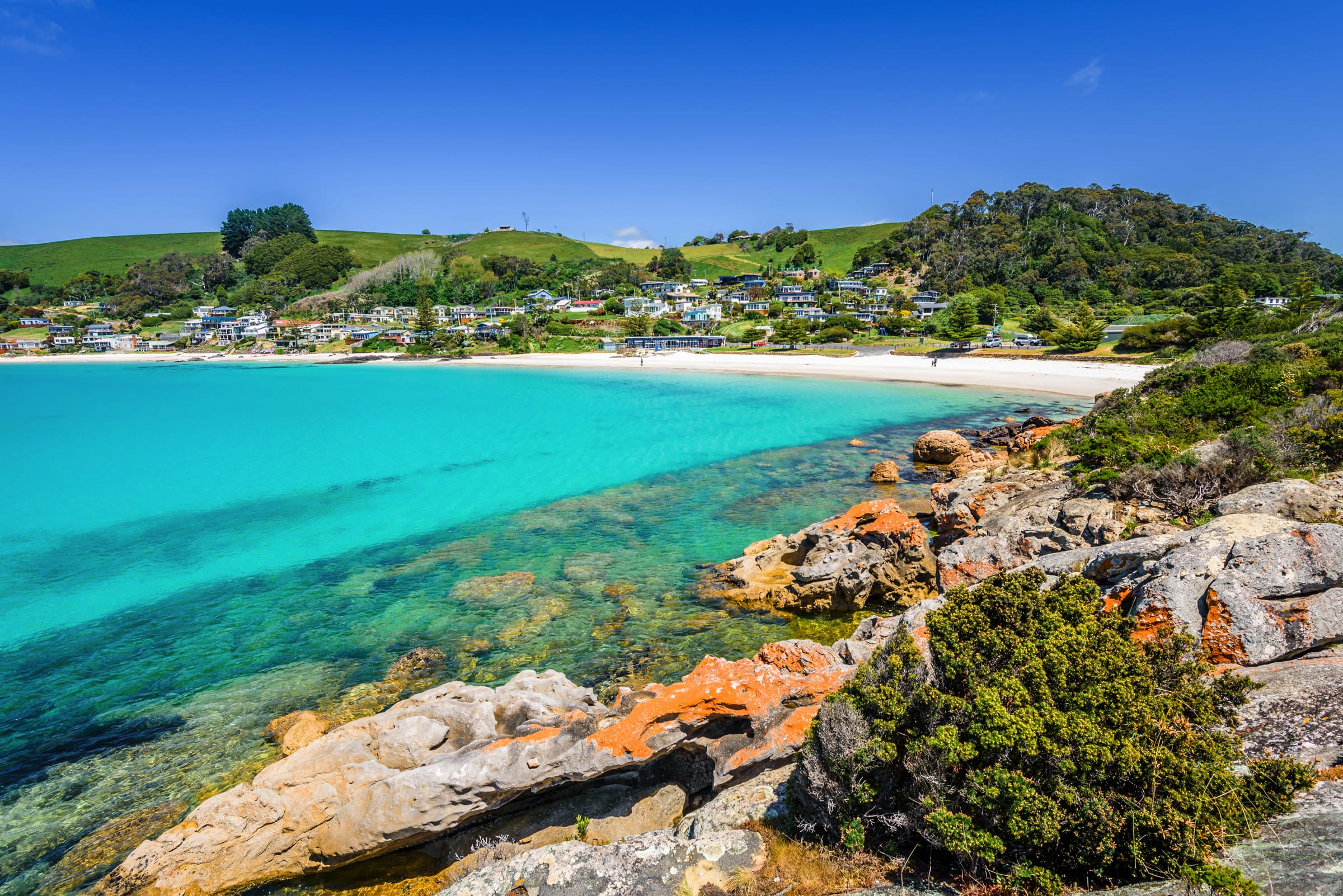 Plage de Boat Harbour Nord-Ouest Tasmanie