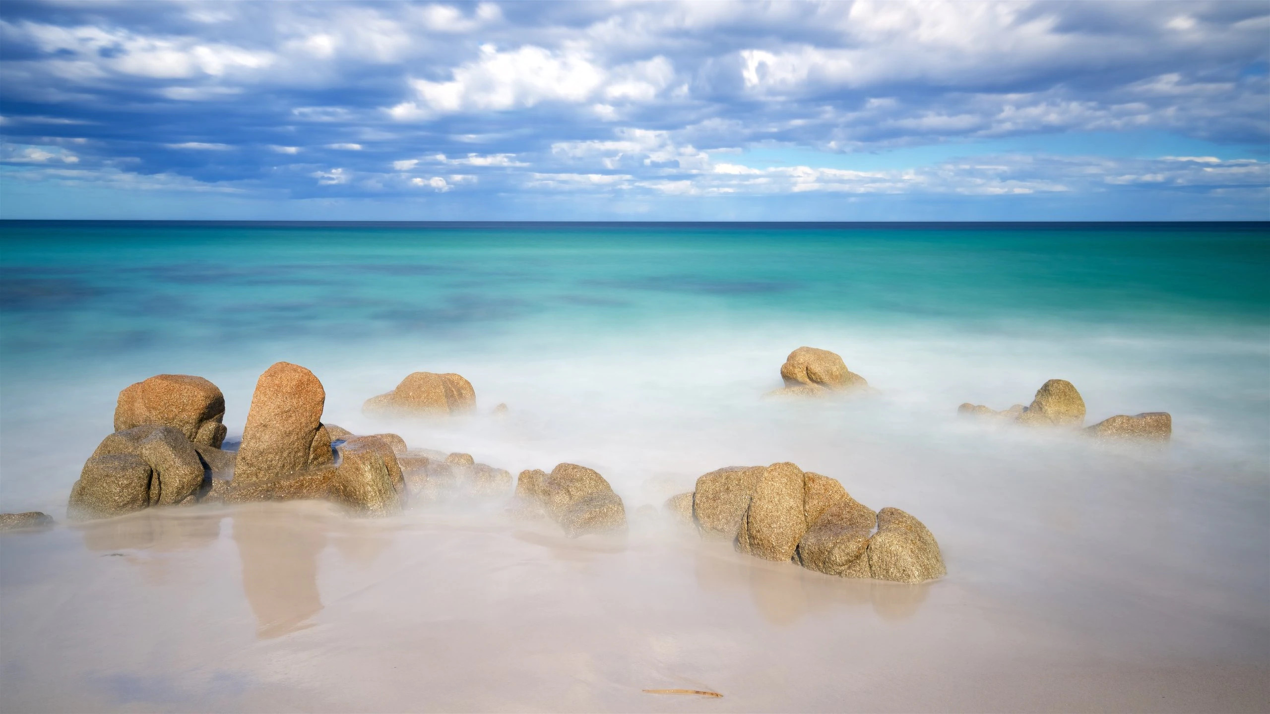 Friendly Beaches au Freycinet National Park en Tasmanie