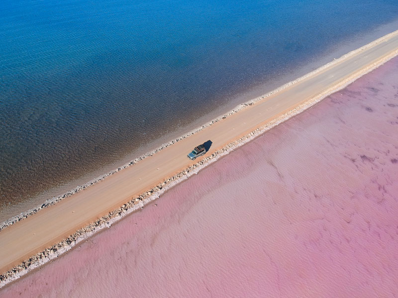 Acheter un véhicule en Australie pour partir en roadtrip et parcourir le pays comme ici dans le Sud de l'Australie.