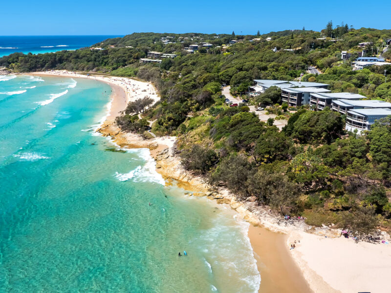 Stradbroke Island Australie, îles Brisbane