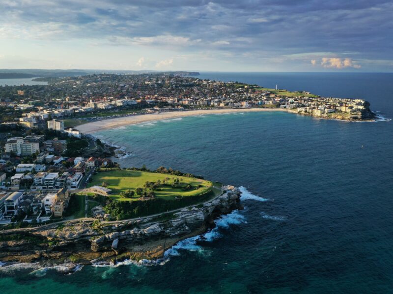 la baie de Sydney en Australie avec ses plages magnifiques