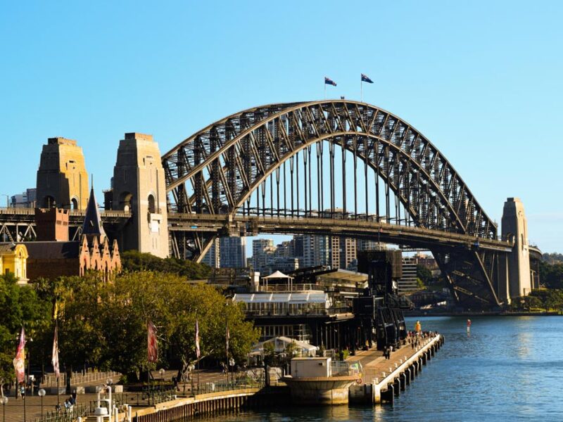 Un avantage de vivre à Sydney: voir le Harbour Bridge quotidiennement.