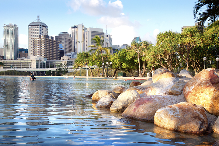 South bank plage Brisbane