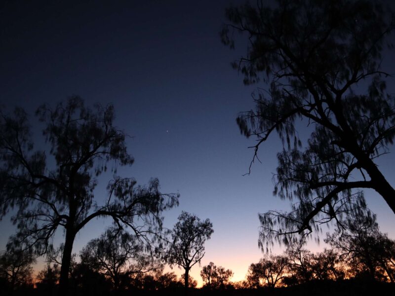 Camping gratuit en Australie près de Kings Canyon