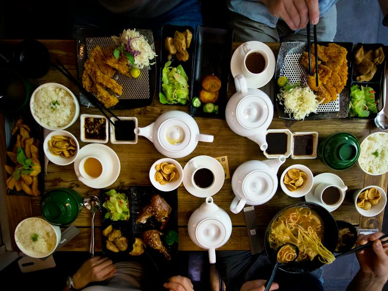 Si tu aimes la cuisine asiatique, tu auras un choix incroyable à Sydney