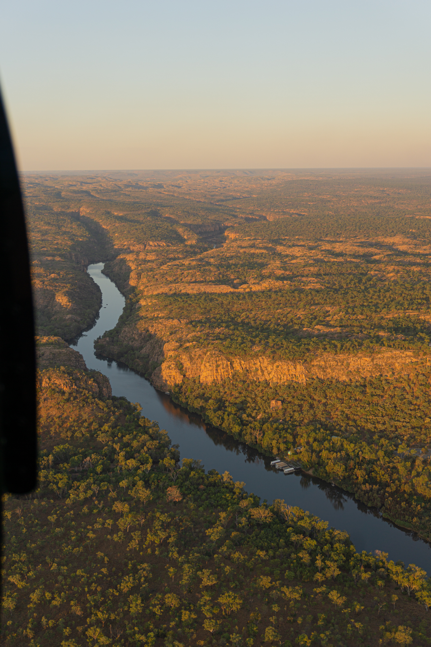 Visiter le Top End, Nitmiluk et Katherine Gorge vue du ciel