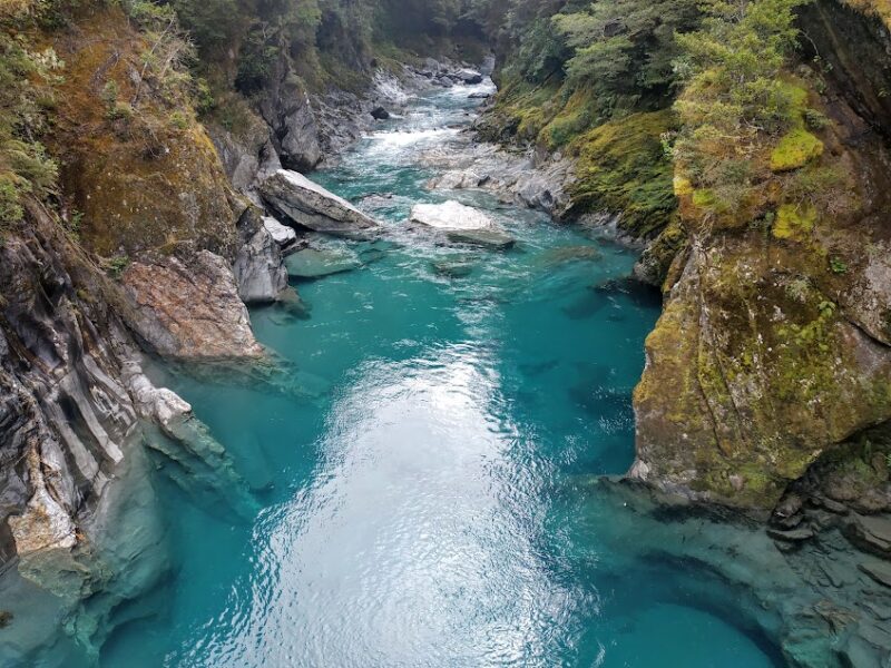 Blue Pools, île du Sud, Nouvelle Zélande