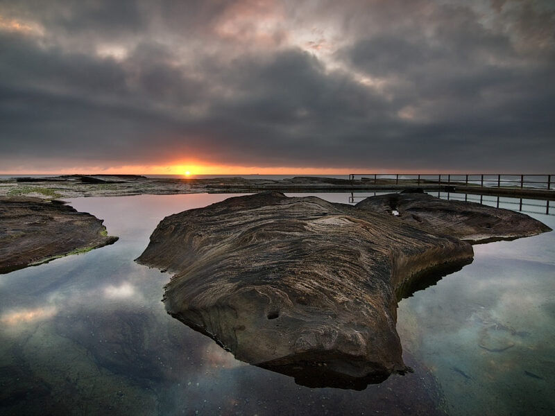 La piscine de North Curl Curl Beach à Sydney