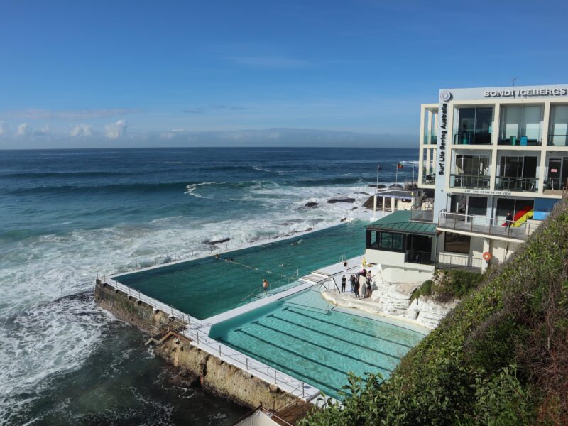 Se baigner en Australie dans la piscine de Bondi Icebergs