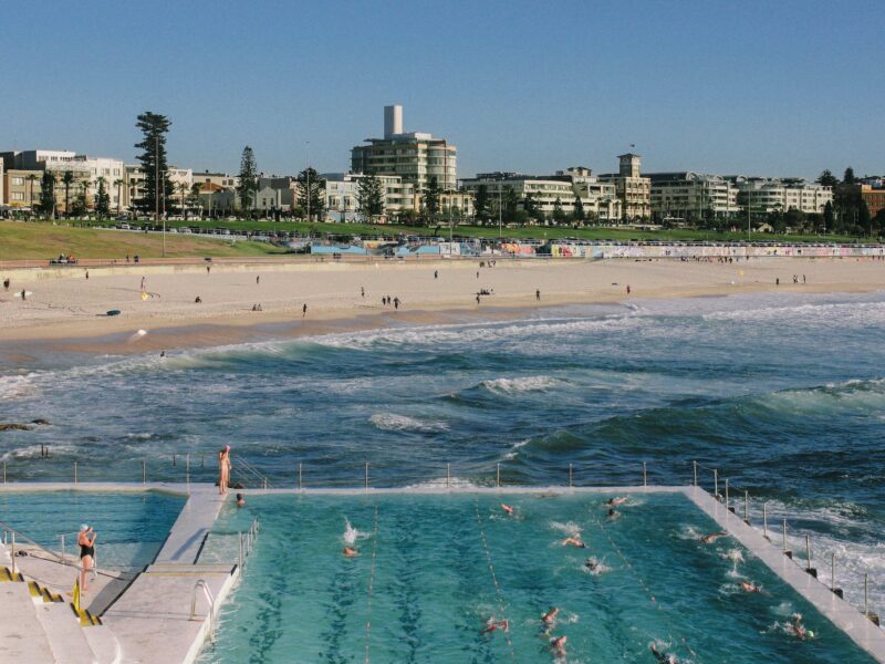 Vue sur Bondi Beach depuis Bondi Icebergs