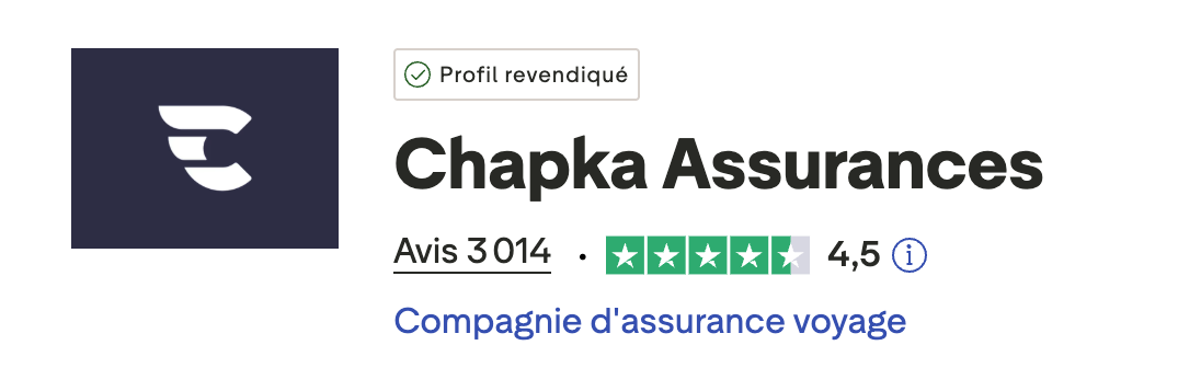 Avis Trustpilot Chapka Assurance