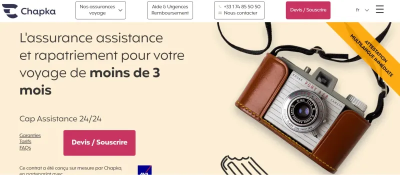 Chapka remboursement